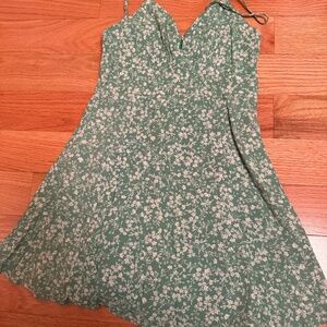 Green dress